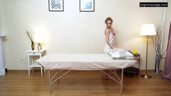 Ella's Blissful Virgin Massage Debut
