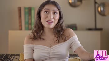 Amber Summer Seduces Stepbrother Jayden Marcos in a Steamy Casting Couch Scene