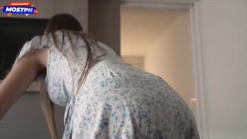 Julie Jess Teases Stepbro in Cute POV Blowjob