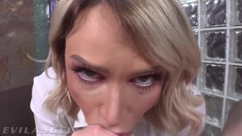 Emma Hix's Petite Perfection: Hardcore Ass Plowing and Sloppy Blowjobs