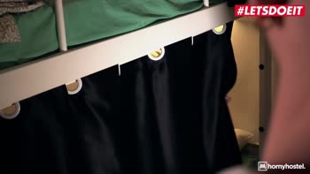 Arteya's Cheating Seduction at Horny Hostel: Big Tits, Big Cock, and a Dazzling Cumshot