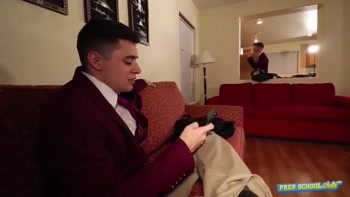College boy rough fucks petite blonde teen (18+) Maria Jade