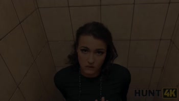 HUNT4K. His stocks are fallen while your cock is rising in my pussy