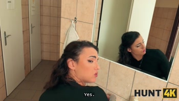 HUNT4K. His stocks are fallen while your cock is rising in my pussy
