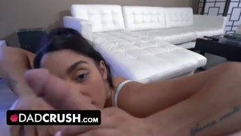 Rebellious Step Daughter Vanessa Sky Throated and Fucked by Her Filthy Stepfather - Dadcrush