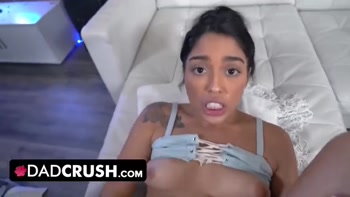Rebellious Step Daughter Vanessa Sky Throated and Fucked by Her Filthy Stepfather - Dadcrush
