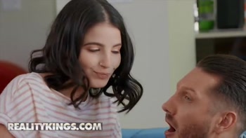 Busty Gabbie Carter And LaSirena69 Share Quinton James’ Big Dick
