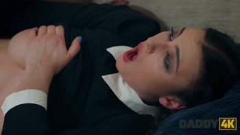 DADDY4K. WEDNESDAY ADDAM'S BIG BLACK COCK DREAM finally came true