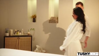 TUSHY Anal Hungry Curvy MILF Anissa Kate Gets Special Massage Treatment