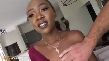 Homeschooled Ebony Teen (18+)'s Rude Awakening: Her Parents Were Strict But I'm Even Tougher