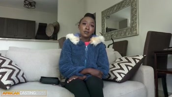Homeschooled Ebony Teen (18+)'s Rude Awakening: Her Parents Were Strict But I'm Even Tougher