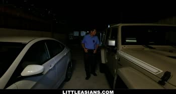 LittleAsians - Tiny Asian Ninja Rides A Tied Up Stud's Big Dick
