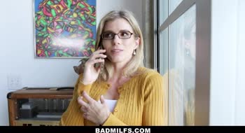 Cory Chase's StepSister Seduction With Brick Danger