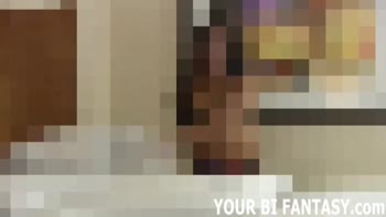 Bi Threesome Fantasies: POV Blowjob Training and Femdom Delight