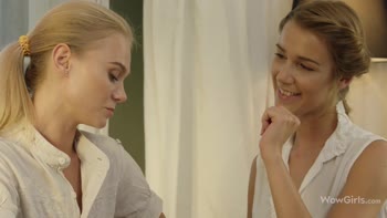 Nancy A and Alexis Stal's Steamy Lesbian Encounter