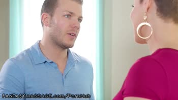 Ryan Keely's Sensual Boss Seduction: A Voluptuous Massage Fantasy