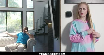 Emma Starletto - Emma's Lockdown Plea: Petite Blonde Fucks for Shelter