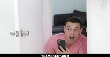 Caught in the Act: Johnny Love Spies on Skinny Cam Girl Adriana Jade