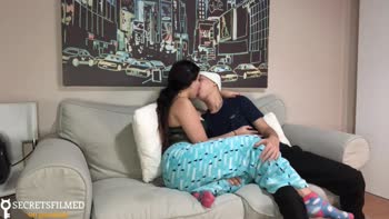 SecretsFilmed's Slumber Party Surprise: Horny Roommate Action
