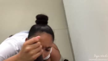 Nysdel's Steamy Secret: Brunette Blows Best Friend's Boyfriend Before BBC FaceFuck