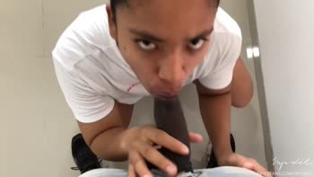 Nysdel's Steamy Secret: Brunette Blows Best Friend's Boyfriend Before BBC FaceFuck