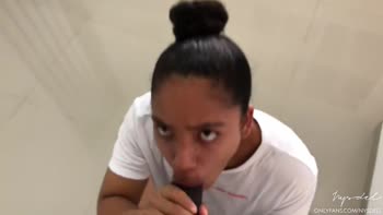 Nysdel's Steamy Secret: Brunette Blows Best Friend's Boyfriend Before BBC FaceFuck