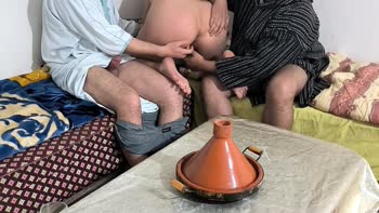 Arab Sex Ahlam - Ahlam's Arabian Anal Delight: 60FPS Threesome Frenzy