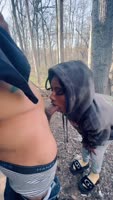 HighLifeRalo - Ralo's Co-worker Cheat in Woods: Big Dick Blowjob & Cumshot