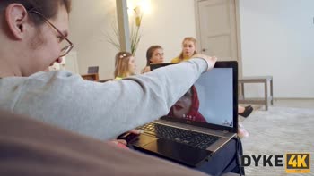 Three Sizzling Russians Ignite Lesbian Passion