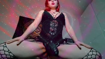 Goddess Ruby Snowbunny - Ruby Snowbunny's Sissy Conditioning: Mesmerizing BBC Dildo Delights