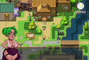 ErotilaysNC - Tiny Temptress Teases in Strip Game with Dwarf Friend