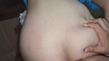Elivma's Real College Romance: Latina Teen (18+)'s Big Ass POV Creampie