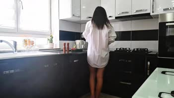 Missxtina's Kitchen Seduction: Brotherly Lust Ignites