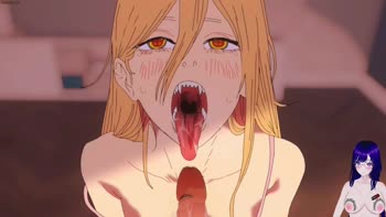 Denji X Power: AestheticSophia's Wet Wild Ride