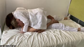 Sexy Nurse Remlic's Romantic Cowgirl Creampie