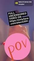 AlexisJ304's Sizzling Wet T-Shirt POV Solo