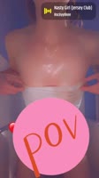AlexisJ304's Sizzling Wet T-Shirt POV Solo