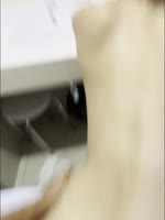 Am1GoTV's Morning Shower Screw: Blonde Babe's Big Ass Doggystyle