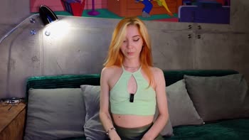 Izi_fox's Sizzling Solo: 60fps HD Redhead Orgasm