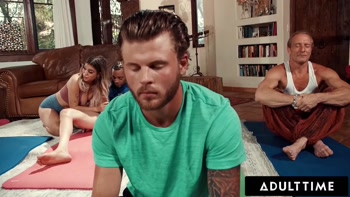 Lilith Grace's Sneaky Sex Caught in Gangbang Chaos