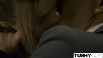 TUSHY First Anal For Brunette Jojo Kiss