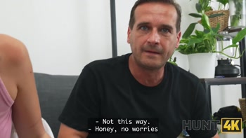 HUNT4K. Cuckold Doesn't Mind Cheating