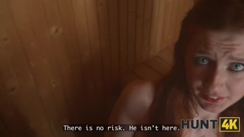 HUNT4K. Please don't cum inside my pussy