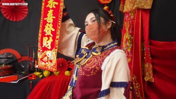 Abby Kitty's Chinese New Year Sissy Training: Cumshots & Edging