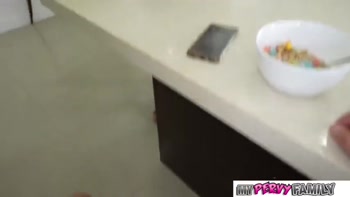 Stepmom and Stepson's Perverted Morning Routine - Mypervyfamily -
