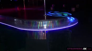 Tiny Dancer Auditions To Ride Pole