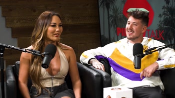 SURPRISE THREESOME BREAKS OUT DURING PODCAST ft. Cherie Deville, Kazumi & Damon Dice