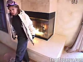 Teen (18+) Topanga Warming Up Her Beautiful Latina Body