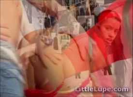 Little Lupe's Petite Passion Ignites with Big Cock