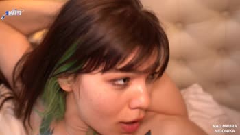 Mad Maura's flexible pose - legs behind her head - top porn 2024